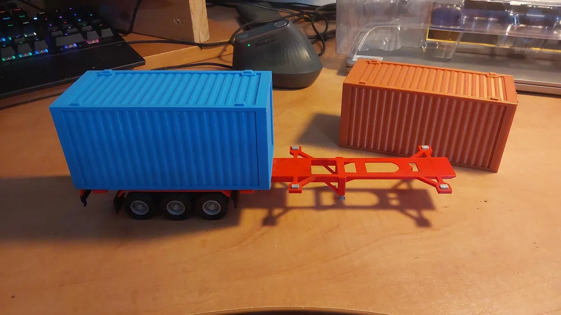 Rơ-moóc chở container biển (tỉ lệ 1:43) - Image 2