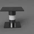 Bệ Xoay 360 Điều Chỉnh Độ Cao để Sơn (360 Height Adjustable Rotating Painting Platform) - Thumbnail 1