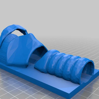 Mô hình 3D thực hành mở màng nhẫn giáp (Cricothyroidotomy Trainer)
