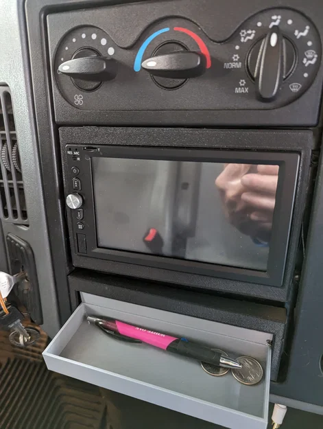 Vòng viền/trim ring mount car stereo Double DIN cho taplo hoặc gắn tường - Image 1