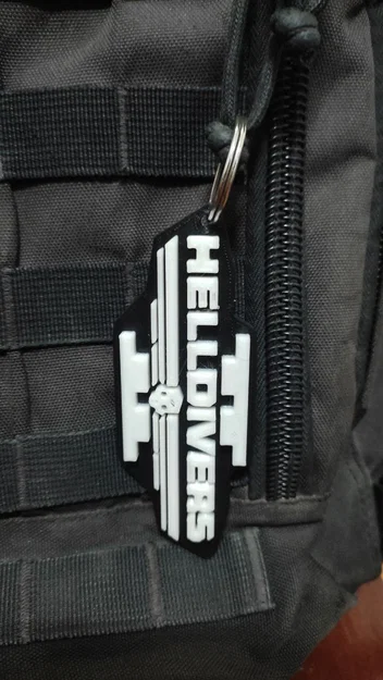 Móc khóa Helldivers 2 - Phụ kiện in 3D độc đáo cho fan game - Image 2