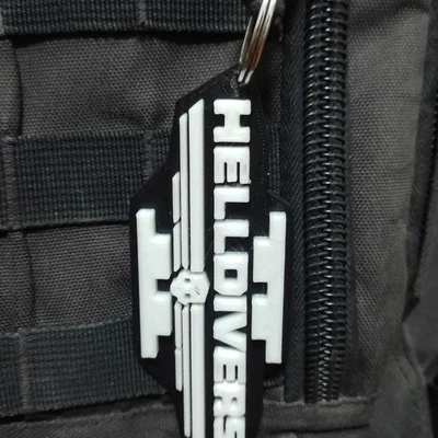 Móc khóa Helldivers 2 - Phụ kiện in 3D độc đáo cho fan game