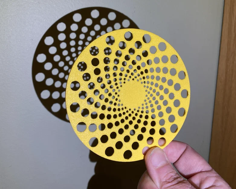 Plate lỗ kim chiếu nhật thực Eclipse (Bản cải tiến) - Image 1