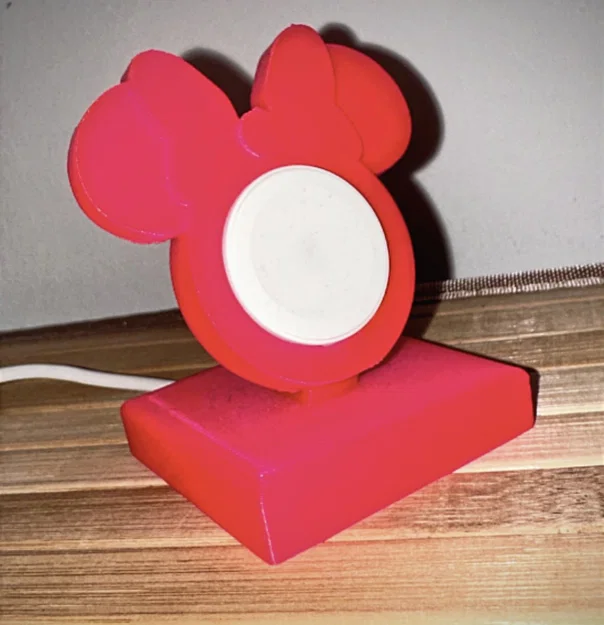 Đế sạc Apple Watch Minnie Mouse in 3D dễ thương - Image 1
