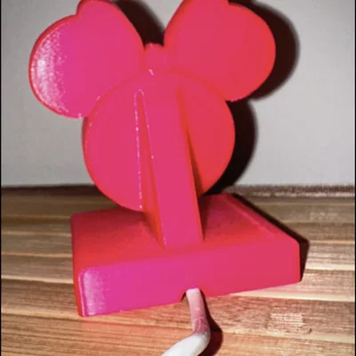 Đế sạc Apple Watch Minnie Mouse in 3D dễ thương