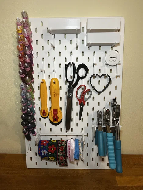Organizer may vá Skadis siêu dễ in (Skadis super easy to print sewing organizer) - Image 1