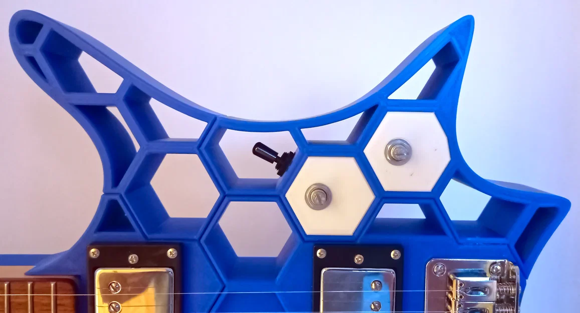 Honeycomb Guitar Version 1 - Image 4