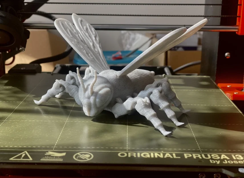 Mô hình ong linh hoạt Flexi Bee in 3D không cần support - Image 2