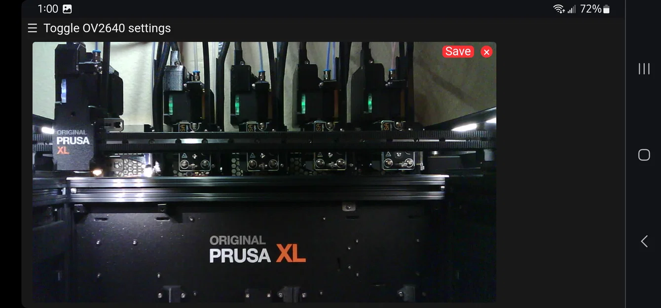 Prusa XL FlexMount – Thanh rail gắn ESP32-CAM/camera cho Prusa XL - Image 5