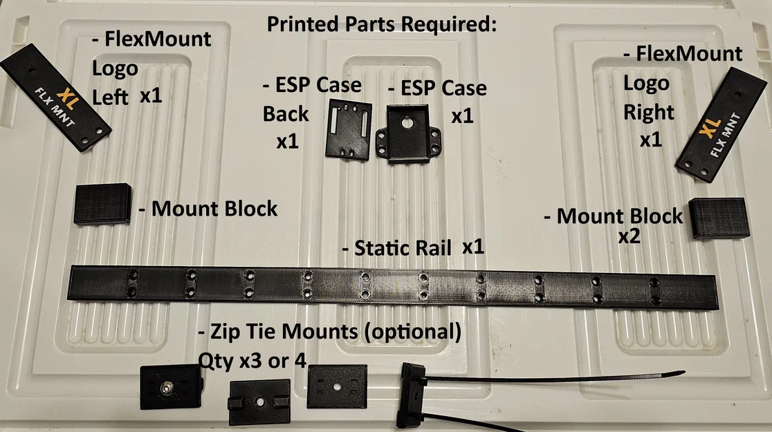 Prusa XL FlexMount – Thanh rail gắn ESP32-CAM/camera cho Prusa XL - Image 6