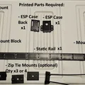 Prusa XL FlexMount – Thanh rail gắn ESP32-CAM/camera cho Prusa XL - Thumbnail 6