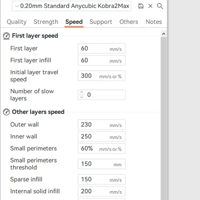 Preset Kobra 2 Max cho Orca Slicer