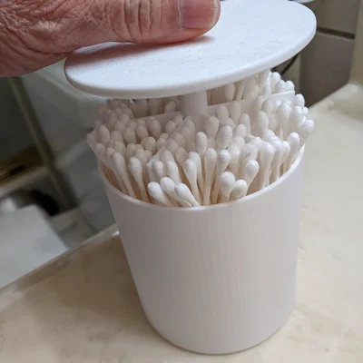 Hộp Đựng Tăm Bông Thông Minh Pull Up Q-tip Dispenser