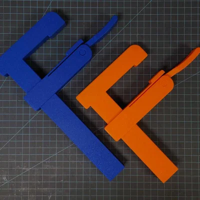 Kẹp Cam chữ F in 3D hoàn toàn (Fully 3D printable Cam F Clamp)