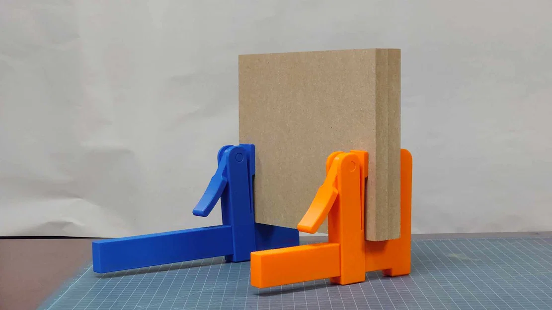 Kẹp Cam chữ F in 3D hoàn toàn (Fully 3D printable Cam F Clamp) - Image 2