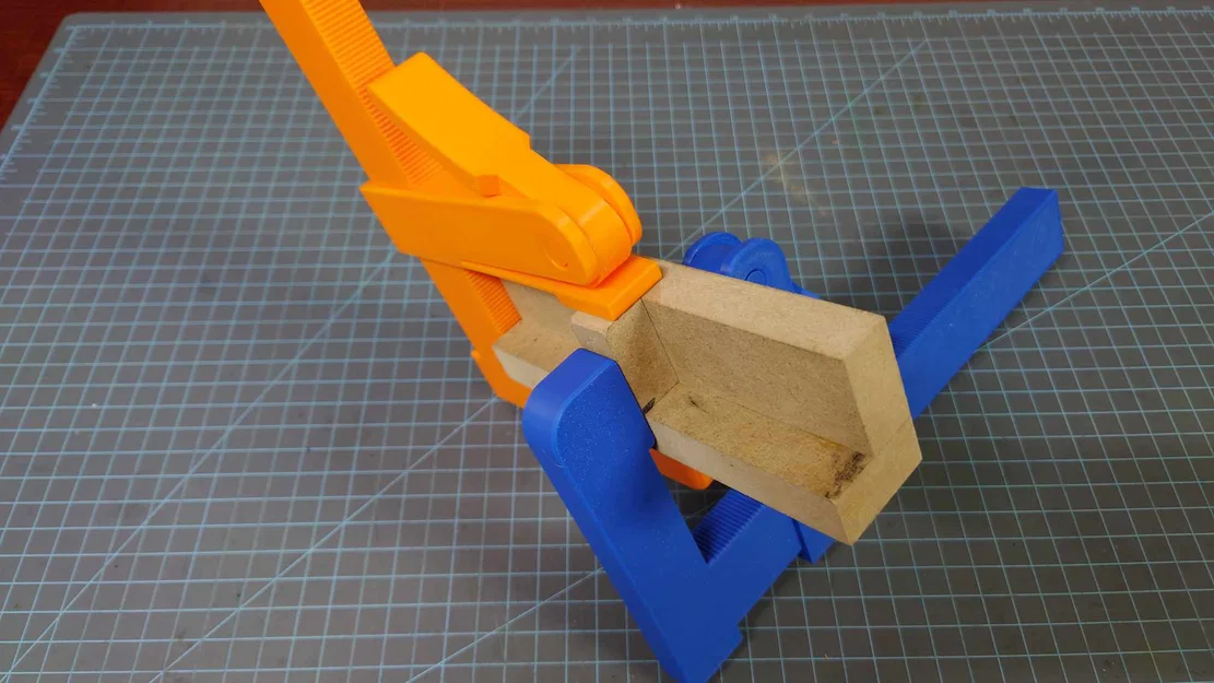 Kẹp Cam chữ F in 3D hoàn toàn (Fully 3D printable Cam F Clamp) - Image 3
