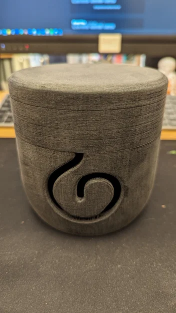 Tô đựng len có nắp (Yarn bowl with lid) - Image 1