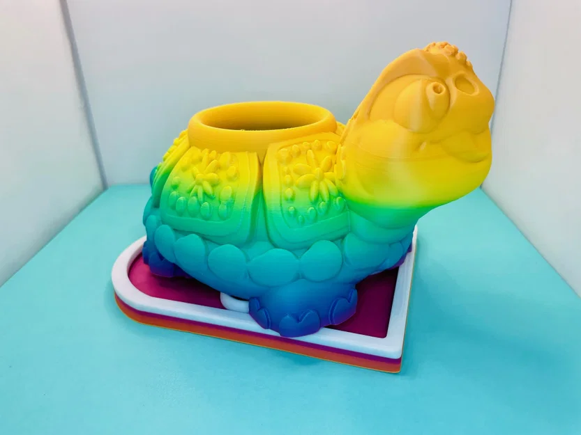 Chậu cây hình Rùa kèm Khay hứng nước (Drip Tray) - Image 5