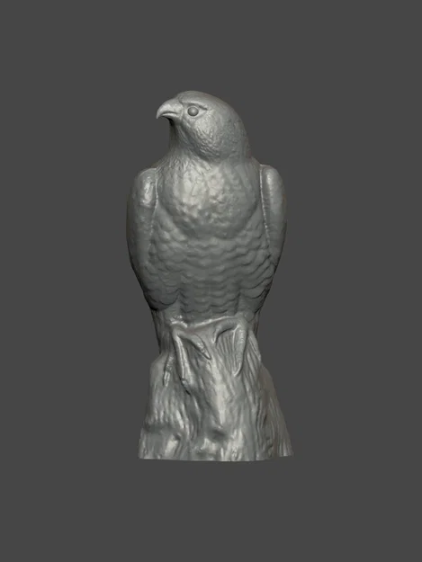 Mô hình tượng chim ưng (Falcon) trang trí bàn làm việc cực đẹp - Image 1