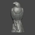 Mô hình tượng chim ưng (Falcon) trang trí bàn làm việc cực đẹp - Thumbnail 1
