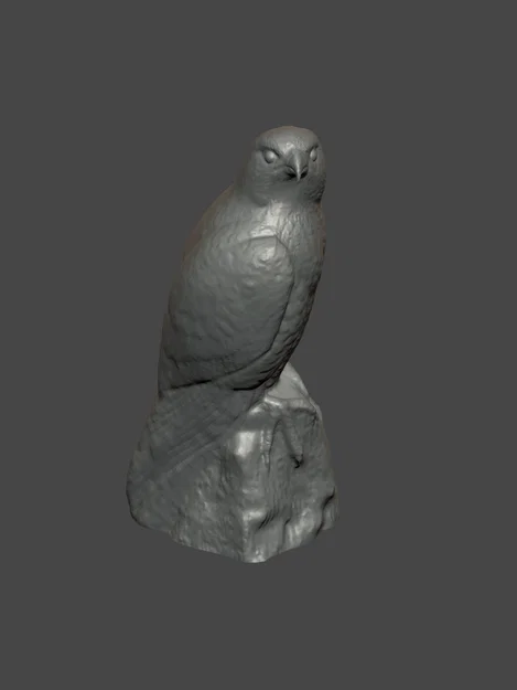 Mô hình tượng chim ưng (Falcon) trang trí bàn làm việc cực đẹp - Image 2