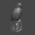 Mô hình tượng chim ưng (Falcon) trang trí bàn làm việc cực đẹp - Thumbnail 2