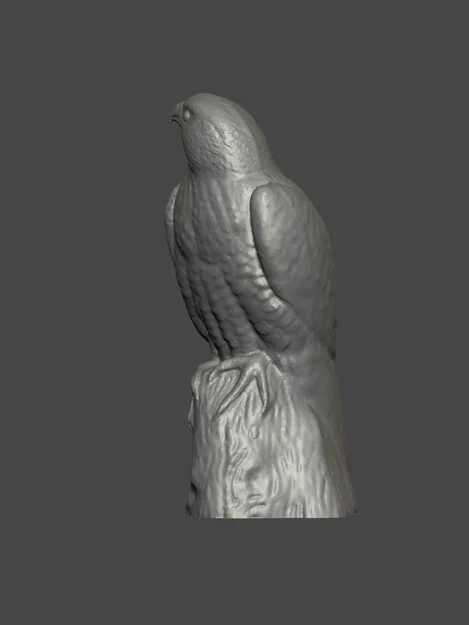 Mô hình tượng chim ưng (Falcon) trang trí bàn làm việc cực đẹp - Image 3