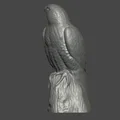 Mô hình tượng chim ưng (Falcon) trang trí bàn làm việc cực đẹp - Thumbnail 3