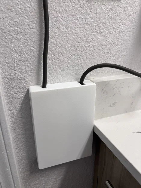 Giá treo máy sấy tóc Dyson gắn tường kèm quản lý dây điện tiện lợi - Image 7