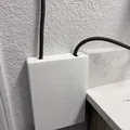 Giá treo máy sấy tóc Dyson gắn tường kèm quản lý dây điện tiện lợi - Thumbnail 7