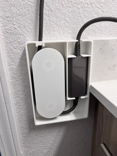 Giá treo máy sấy tóc Dyson gắn tường kèm quản lý dây điện tiện lợi - Image 8