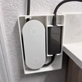Giá treo máy sấy tóc Dyson gắn tường kèm quản lý dây điện tiện lợi - Thumbnail 8