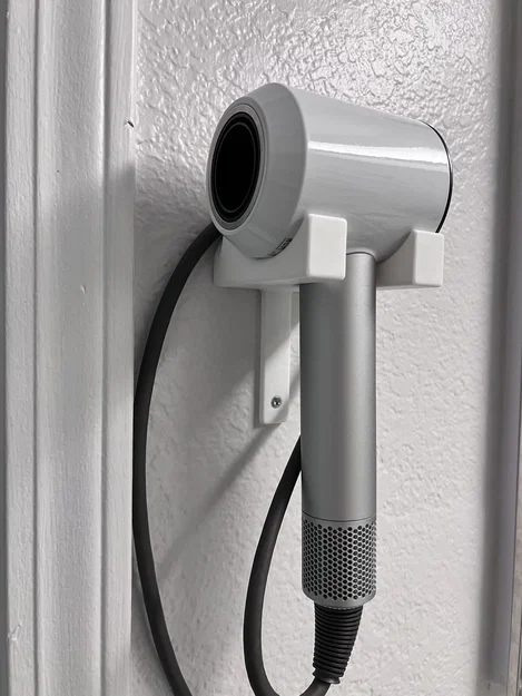 Giá treo máy sấy tóc Dyson gắn tường kèm quản lý dây điện tiện lợi - Image 10