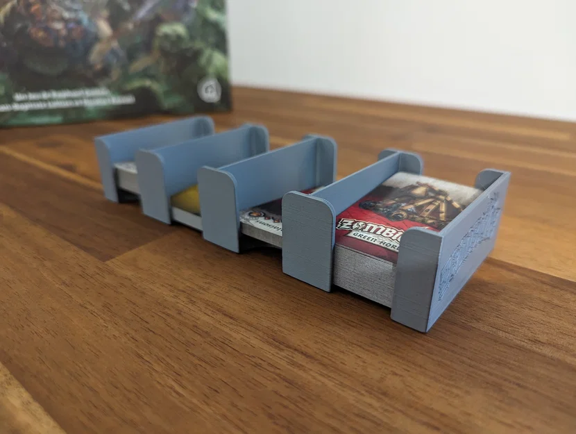 Khay đựng thẻ bài Zombicide 3D - Phụ kiện sắp xếp thẻ chuyên dụng - Image 1