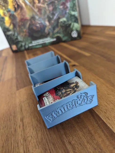 Khay đựng thẻ bài Zombicide 3D - Phụ kiện sắp xếp thẻ chuyên dụng - Image 2