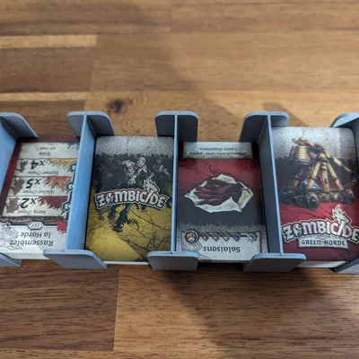 Khay đựng thẻ bài Zombicide 3D - Phụ kiện sắp xếp thẻ chuyên dụng