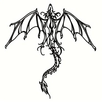 Mô hình rồng (Dragon) 3D nghệ thuật dạng line art đẹp mắt