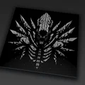 Alien Xenomorph - Fan Wall Art (Tranh treo tường fan art hình học) - Thumbnail 1