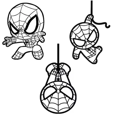 Bộ mô hình in 3D Baby Spiderman siêu đáng yêu cho fan Marvel