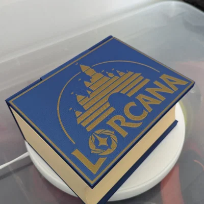 Hộp đựng bài Disney Lorcana TCG (Deckbox) 3D in ấn thiết kế đẹp mắt