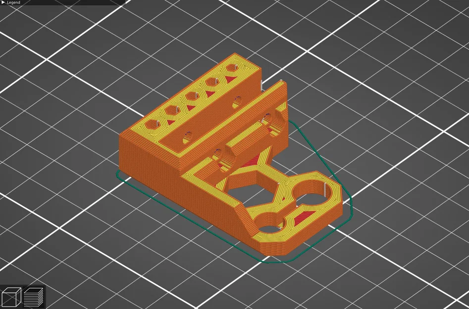 Bộ giá đỡ lục giác cho máy in Prusa i3 Mk2 Mk3 tiện lợi - Image 3