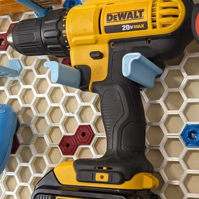 DeWalt DCD771 Honeycomb Storage Wall Mount (HSW) - Giá treo máy khoan