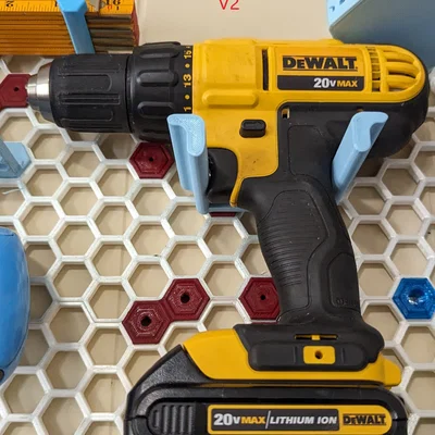 DeWalt DCD771 Honeycomb Storage Wall Mount (HSW) - Giá treo máy khoan