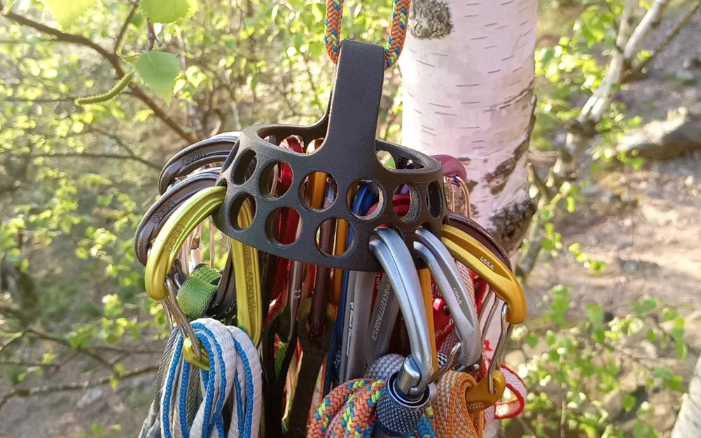 Móc treo thiết bị leo núi tiện lợi - Giải pháp sắp xếp carabiner 3D - Image 1