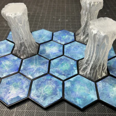 Cột Băng Frosthaven MagHex (Ice Pillars Frosthaven MagHex)