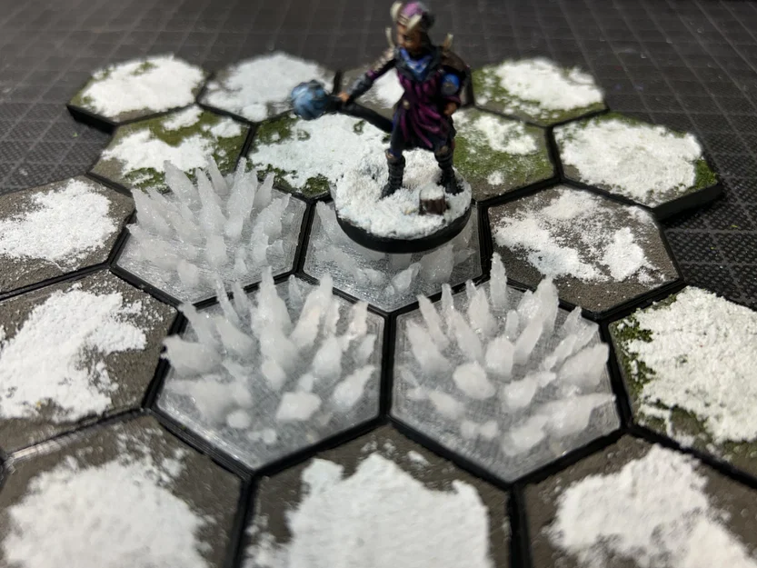 Mô hình Gai Băng Ice Spikes cho Frosthaven (Tương thích MagHex) - Image 1