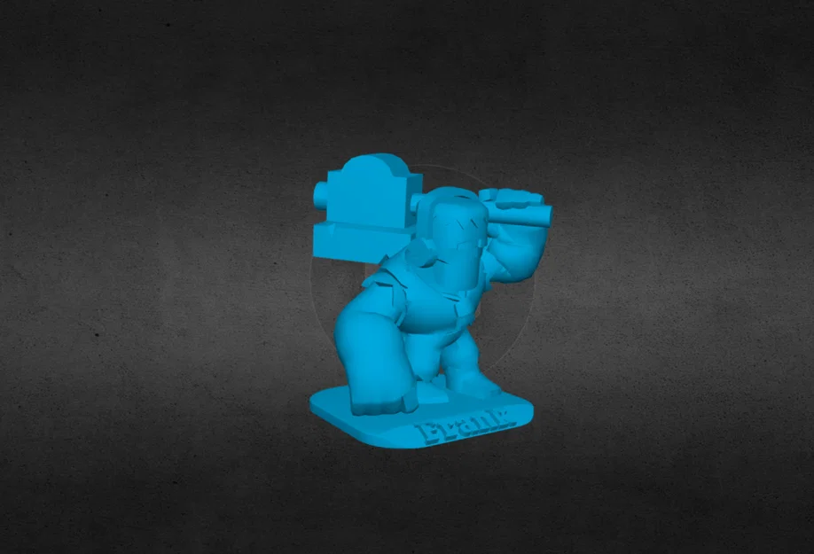 Mô hình 3D Frank Brawl Stars - Figure chất lượng cao - Image 1