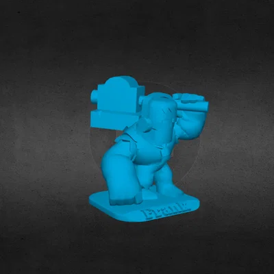 Mô hình 3D Frank Brawl Stars - Figure chất lượng cao