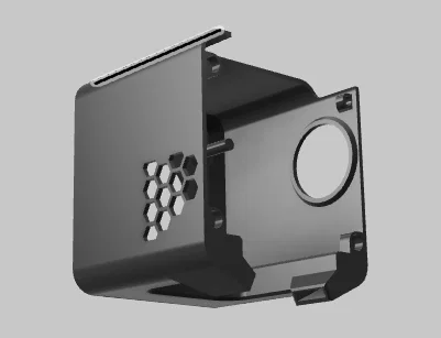 Ống dẫn gió tổ ong cho Ender 3 S1 / Sprite Extruder (5015 + 3010) - Image 3