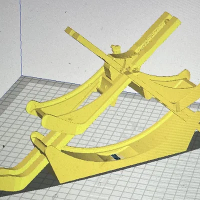 Giá treo bóng khúc côn cầu (Hockey Puck Holder) 3D in ấn